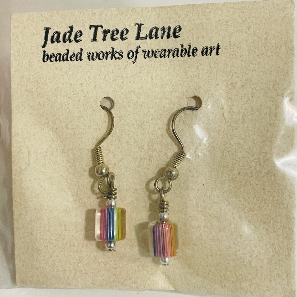 Beaded Colorful Earrings 12$